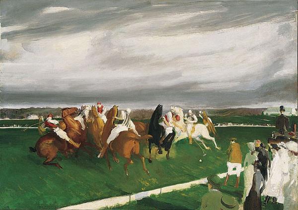 George Wesley Bellows Polo at Lakewood oil painting image
